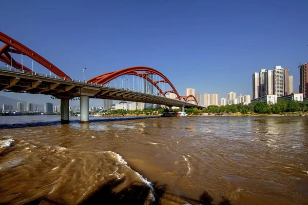 Puente Ciudad China — Foto de Stock