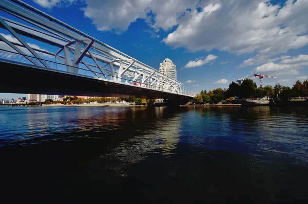 Hermosa Vista Del Parque Ciudad — Foto de Stock