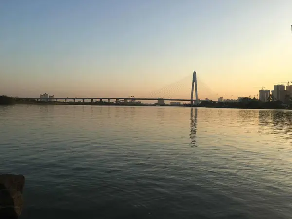 Puente Sobre Mar — Foto de Stock