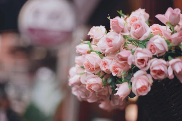 Mesa Boda Con Flores Velas — Foto de Stock