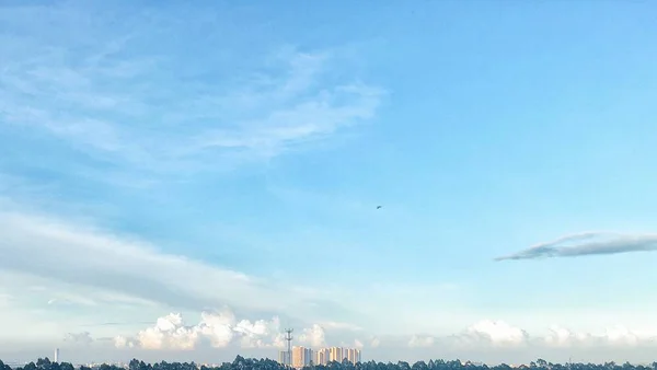 Cielo Con Nubes Aire — Foto de Stock