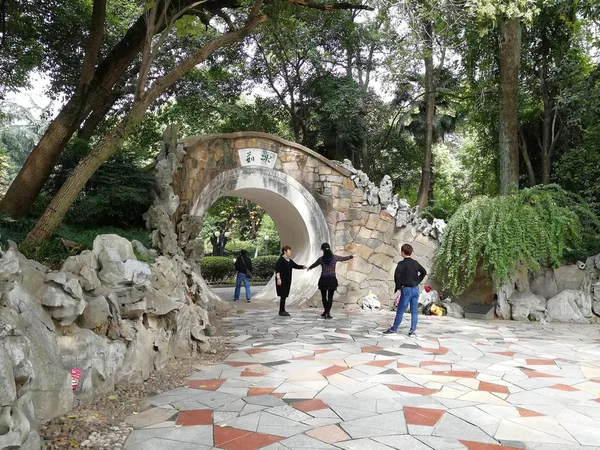 Hermosa Joven Parque — Foto de Stock