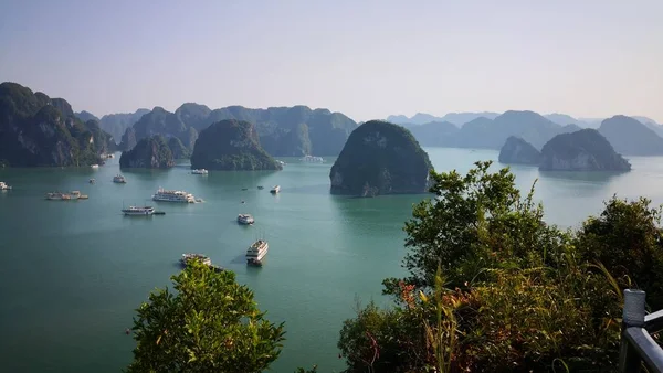 Hermoso Paisaje Halong Bay Vietnam — Foto de Stock