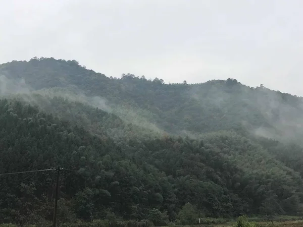 Paisaje Montaña Por Mañana — Foto de Stock