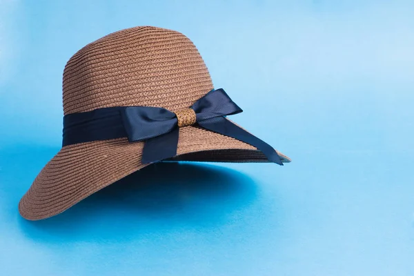 Blue Hat Sunglasses White Background — Stock Photo, Image