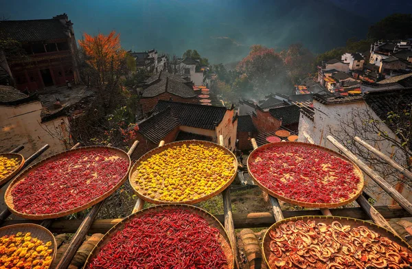 Comida Asiática Tradicional Mercado — Foto de Stock