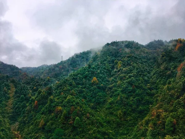 Paisaje Montaña Por Mañana — Foto de Stock