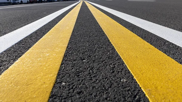 Asphalt Road Surface Road Texture — Stock Photo, Image