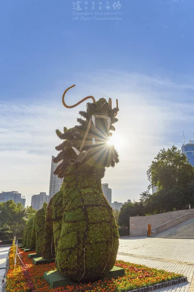 statue of liberty in city of china, travel concept