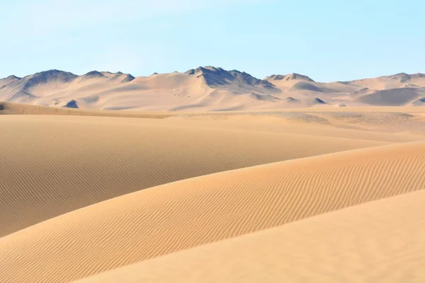 Zandduinen Woestijnlandschap — Stockfoto