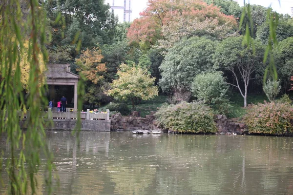 Jardín Japonés Parque — Foto de Stock