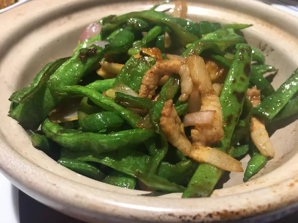 Vista Cerca Deliciosa Comida Frita — Foto de Stock