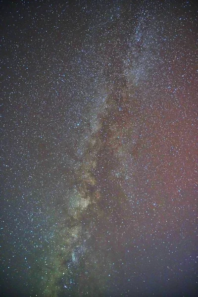 Γαλαξίας Milky Τρόπο Στο Νυχτερινό Ουρανό Stras — Φωτογραφία Αρχείου