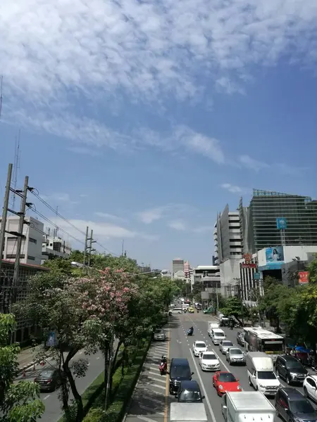 Vista Ciudad Bangkok Tailandia — Foto de Stock