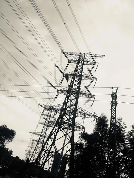 high voltage power lines, energy technology