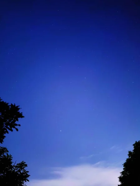 Cielo Nocturno Con Estrellas Astronomía — Foto de Stock