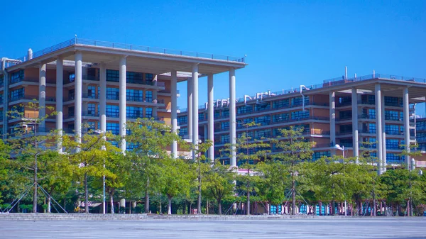 Vista Ciudad Barcelona España — Foto de Stock