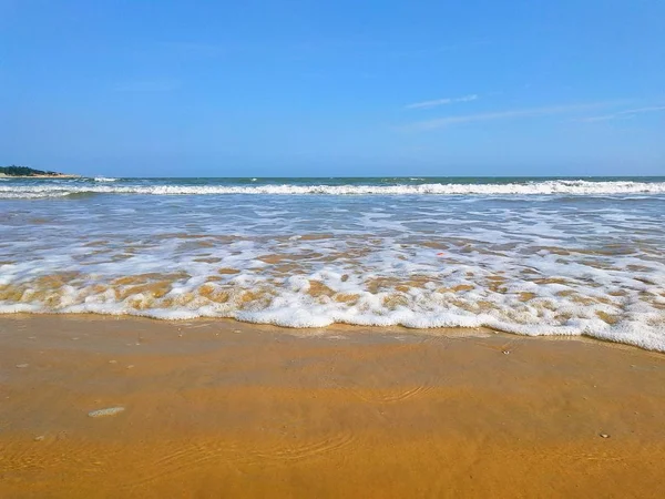 Hermosa Playa Mar Mediterráneo — Foto de Stock