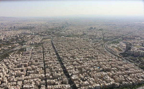 Vista Aérea Ciudad — Foto de Stock