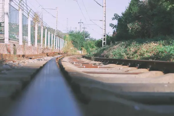 Estação Ferroviária Cidade — Fotografia de Stock