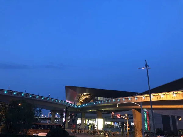 Puente Ciudad Bangkok — Foto de Stock