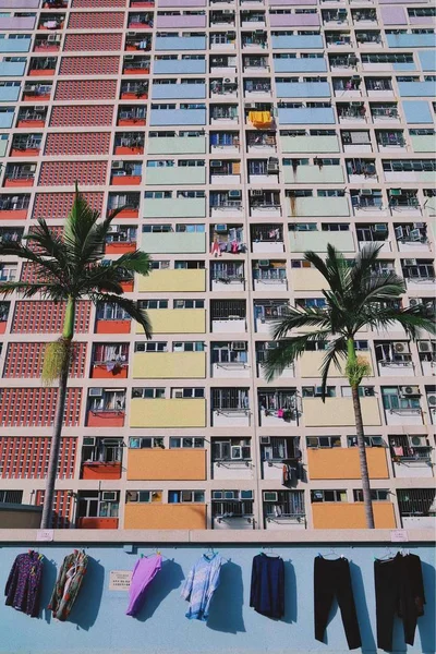 Bangunan Apartemen Modern Hong Kong — Stok Foto