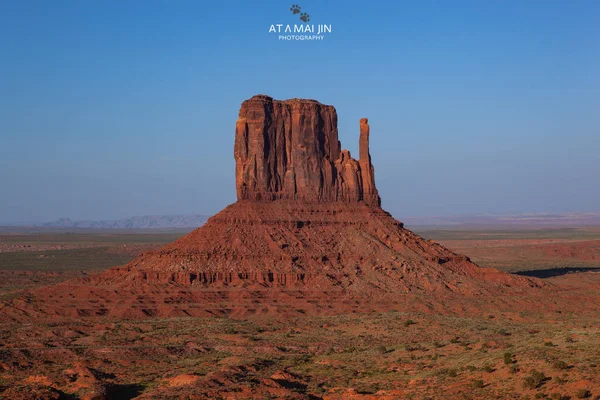 Jöjjön Este Monument Valley — Stock Fotó