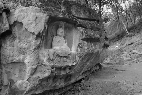 Cueva Vieja Ciudad Angkor Wat Cambodia — Foto de Stock