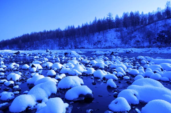 Winter Landscape Snow Covered Trees — Stock Photo, Image