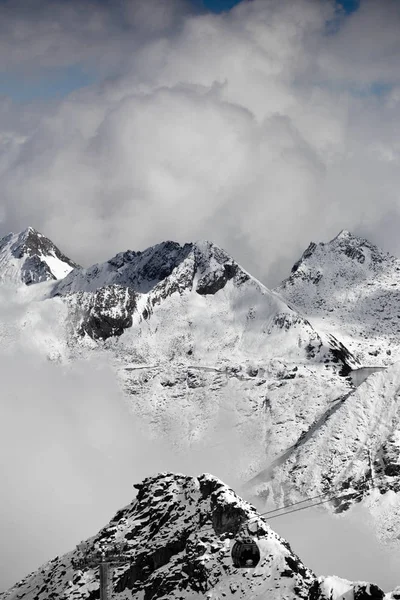 Hermoso Paisaje Las Montañas Invierno — Foto de Stock
