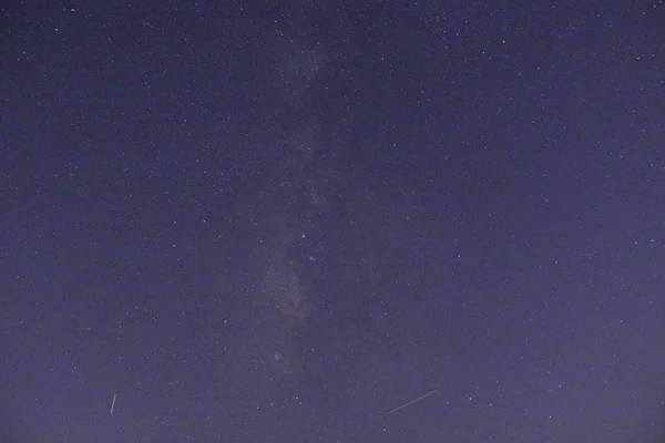 Hermoso Cielo Estrellado Noche — Foto de Stock