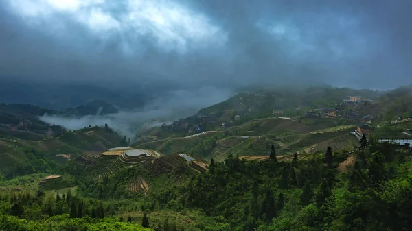 Paisaje Montaña Por Mañana — Foto de Stock