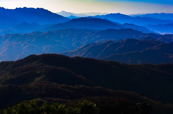 Красивый Горный Ландшафт Карпатах — стоковое фото