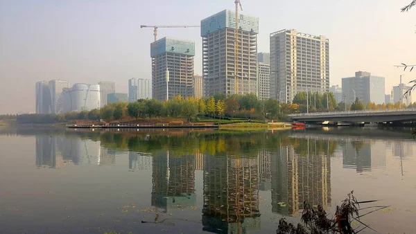 Vista Ciudad China — Foto de Stock