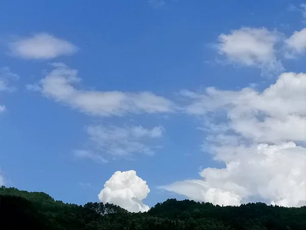 Cielo Con Nubes Aire — Foto de Stock