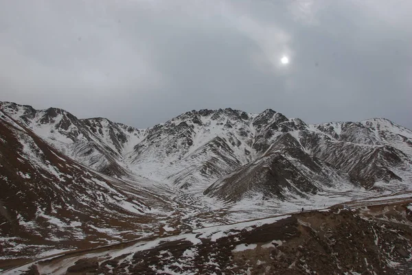 Hermoso Paisaje Las Montañas Invierno — Foto de Stock
