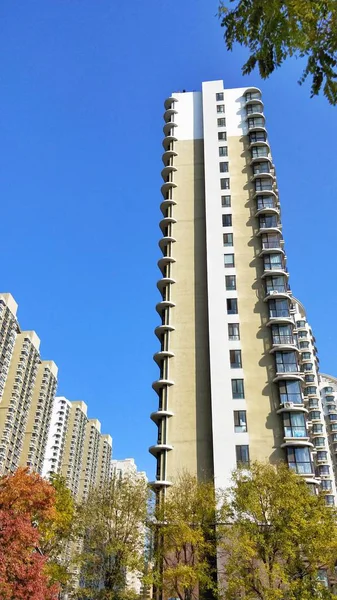 Modern Lägenhet Byggnad Hong Kong — Stockfoto