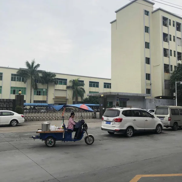 Carretera Ciudad Con Coches Coche Del Vehículo — Foto de Stock