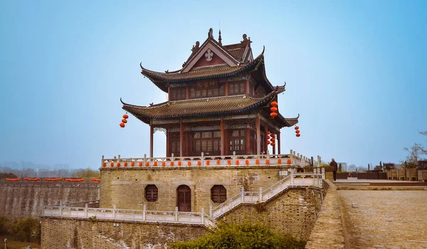 the old gate of the palace of china