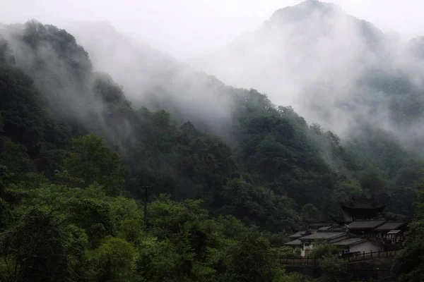 Paisaje Montaña Por Mañana — Foto de Stock