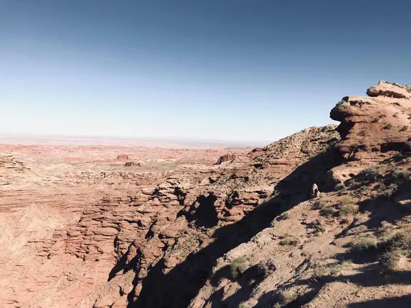 Géologie Paysage Désert Sablonneux — Photo