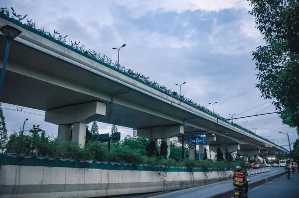 Vista Ciudad Bangkok Tailandia — Foto de Stock