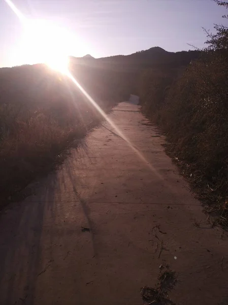 Camino Desierto — Foto de Stock