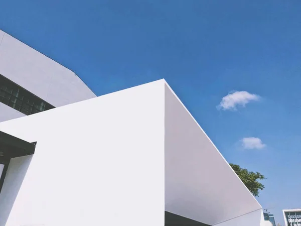 Arquitectura Moderna Ciudad Del Cielo — Foto de Stock