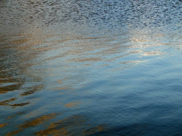 Struttura Dell Acqua Fiume Ondulazione Lago — Foto Stock