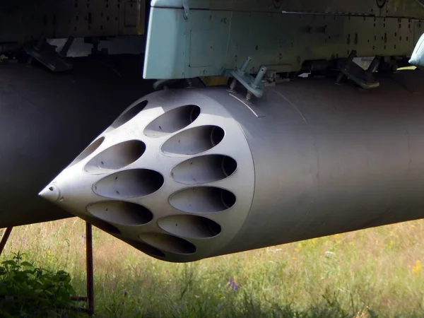Bewapening Van Vliegtuigen Helikopters Raketten Bommen Kanonnen — Stockfoto