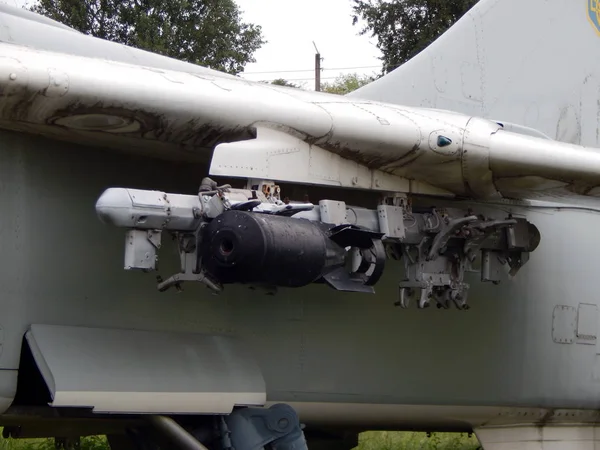 Οπλισμός Αεροσκαφών Και Ελικοπτέρων Ρουκέτες Βόμβες Κανόνια — Φωτογραφία Αρχείου