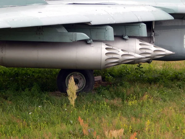 Bewapening Van Vliegtuigen Helikopters Raketten Bommen Kanonnen — Stockfoto