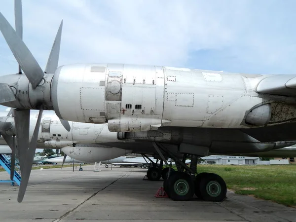 Hélices Motores Aviación Para Aviones —  Fotos de Stock