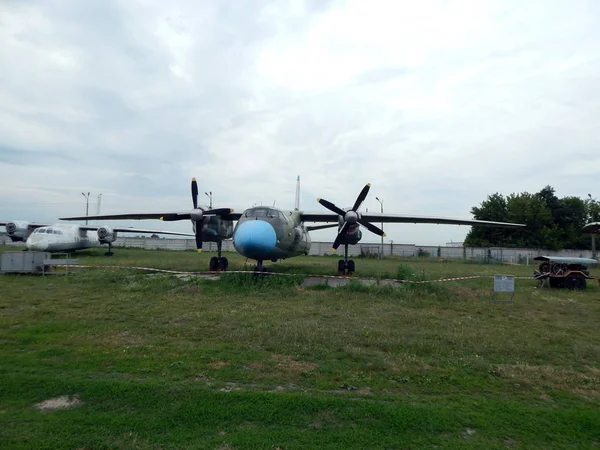 Aeronaves Civis Militares Detalhe — Fotografia de Stock